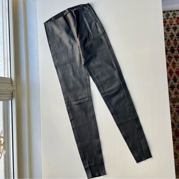 COS / Leather Leggings - Picture 2 of 14